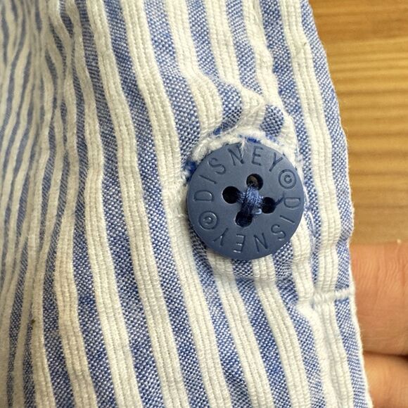 Disney Parks Authentic Mickey Mouse Choo Choo Train Short Overalls 24 Mo - Picture 5 of 11